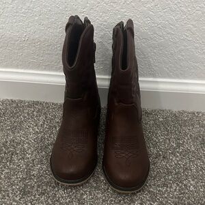 Cat & Jack Brown Kids Boots